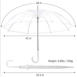 NEW! Clear Umbrella (only 3 left!)